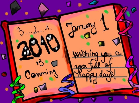 3...2....1...2010 is comming