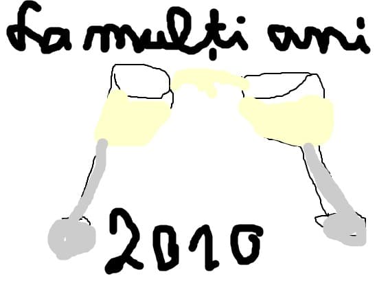 la multi ani 2010 la revedere 2009