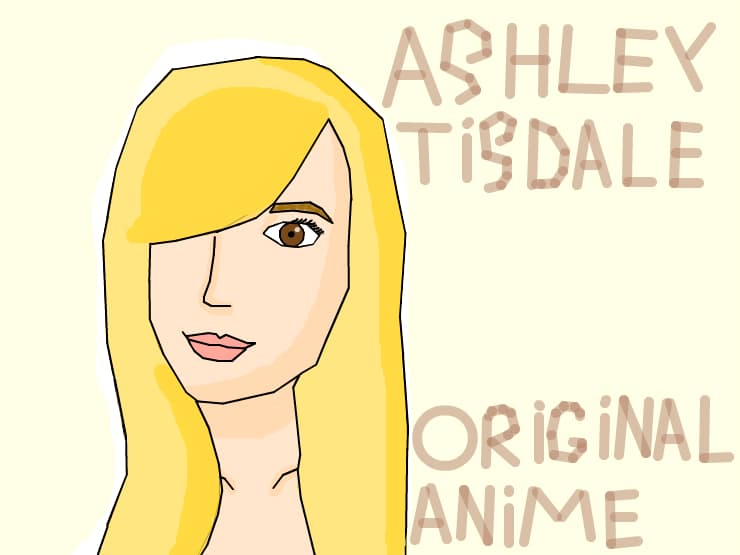 Ashley Tisdale Anime