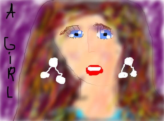 a girl