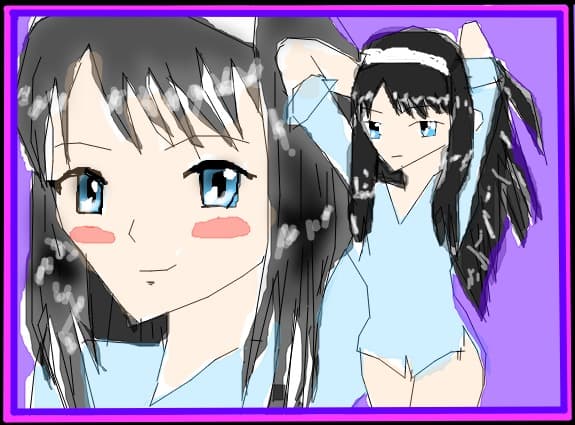 blue anime
