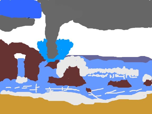 Tornada pe mare