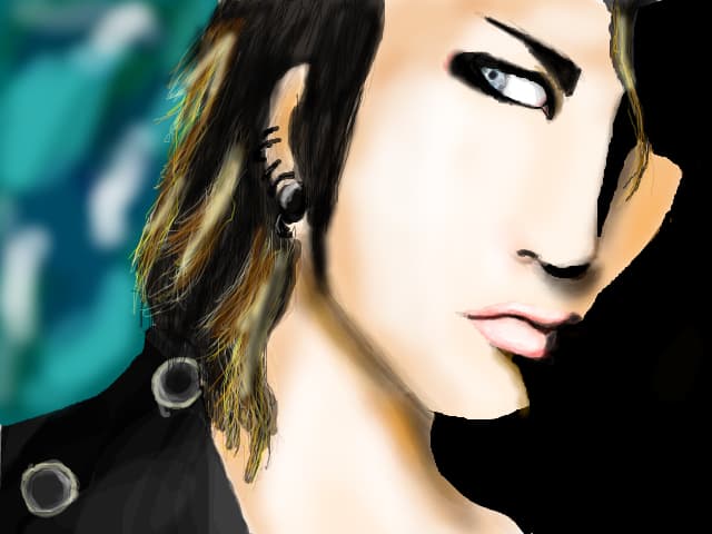 Ruki [The GazettE] colab cu *Kimiko_Kawada*