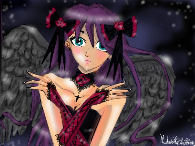 purple angel