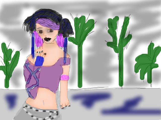 emo girl...mare se vede mai bn