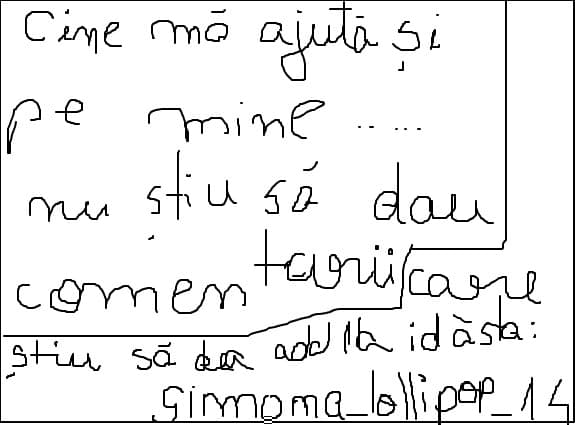 ajutati-ma si pe mine...nu stiu sa dau comentarii...care stie si vrea sa ma ajute sa dea add la id a