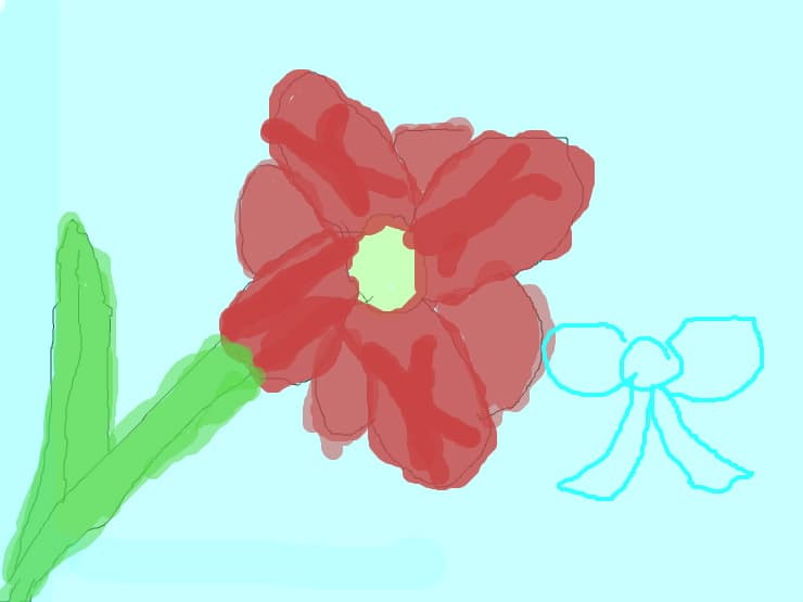 o floare