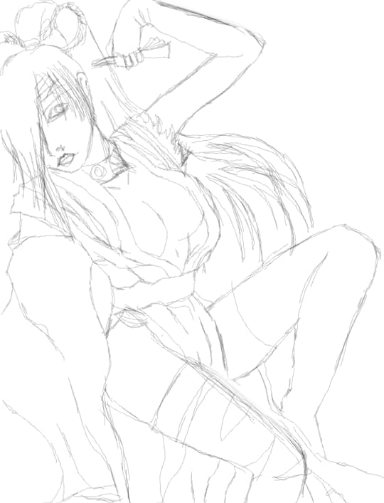 gheisha sketch