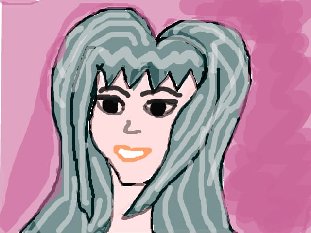anime trendy girl