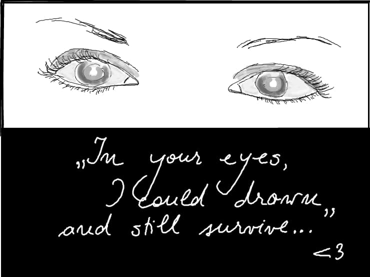 In your eyes