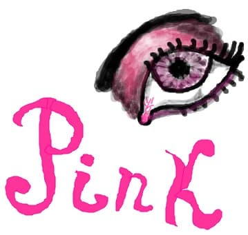 pink eyes