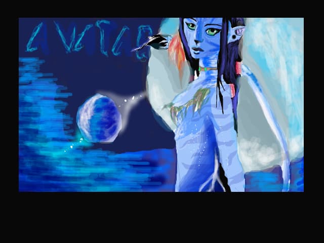 Neytiri in sfarsit e gata ^^