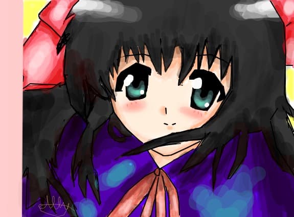 anime girl....