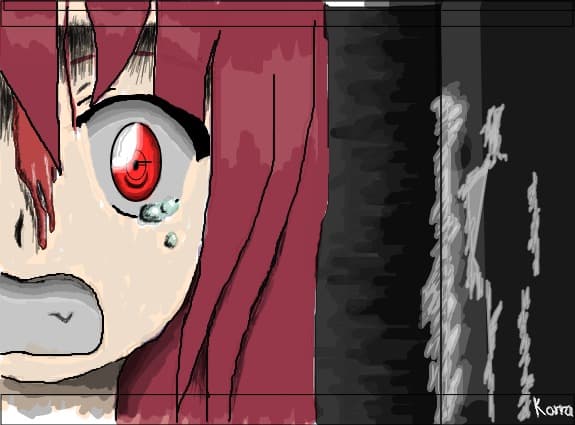 "Don\'t be afraid, little girl.It wouldn\'t be painfull...j-just close your eyes..."