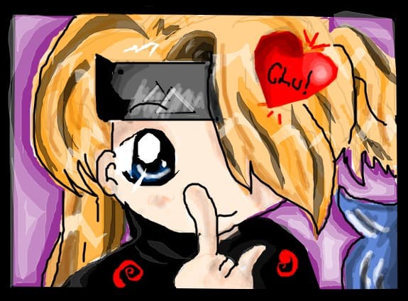 chibi deidara^^