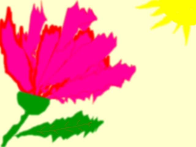 Floare cu roz