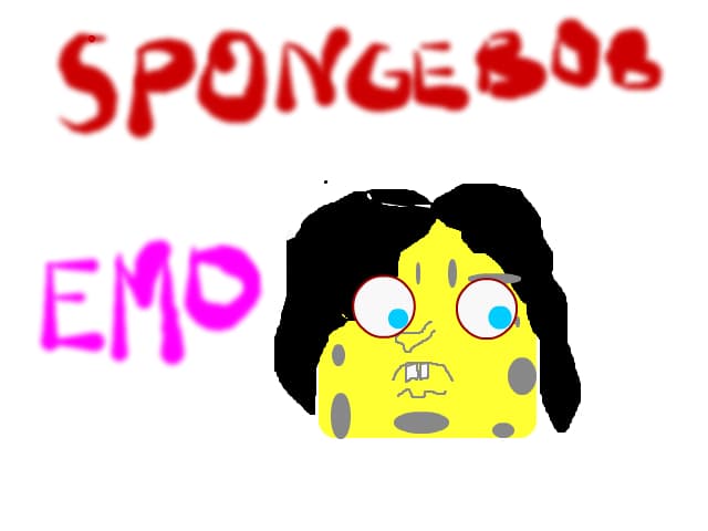 spongebob emo