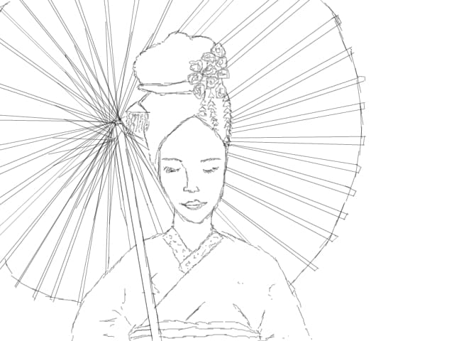 schita geisha