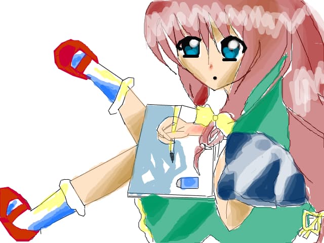 desen fct in graba...anime girl