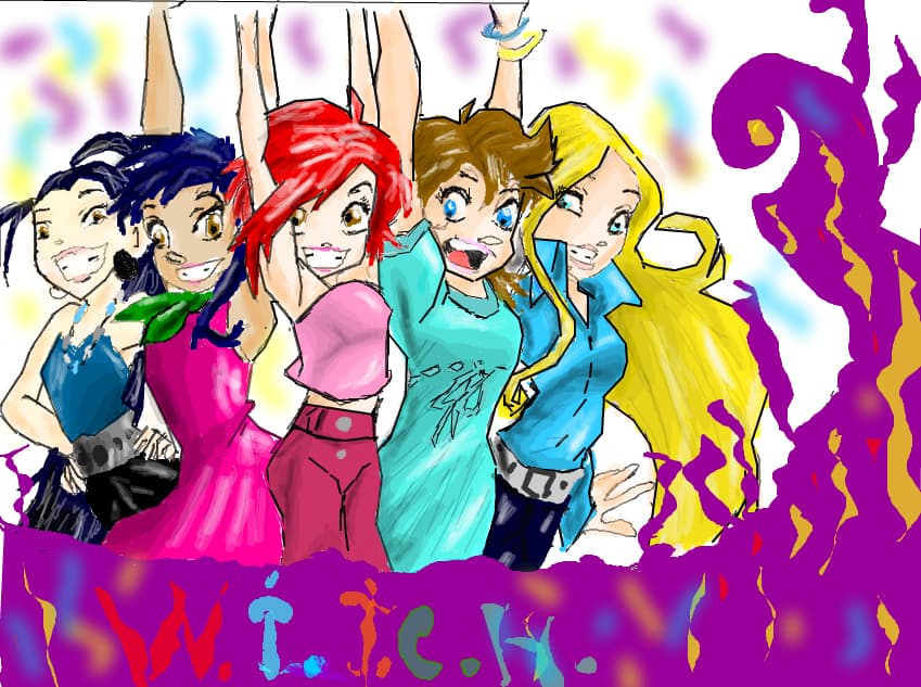 witch pt irina renee,TAlexandra, *deea*,RedFoxx,elvi.Alien