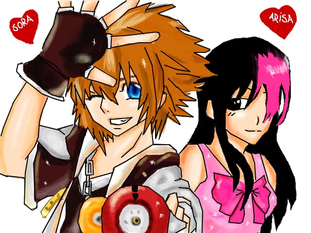 SORA (baiat) &amp; ARISA (eu)