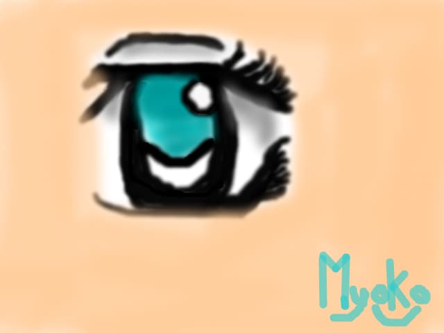 kaume-chan eye