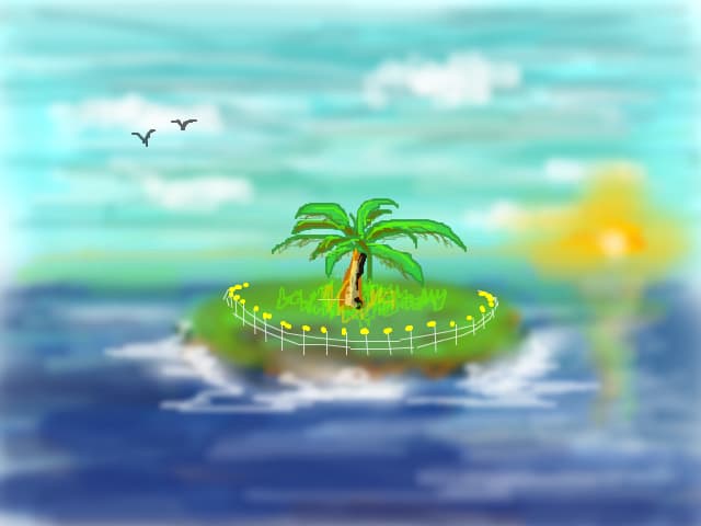what\'s this island hidng?