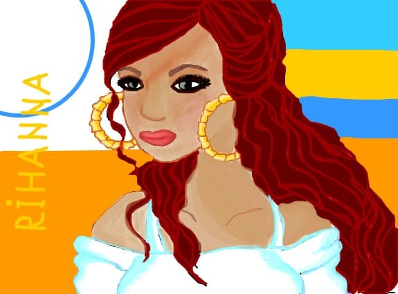 RIHANNA .....un fel de protret da nu prea seamna ...... very unfaithful