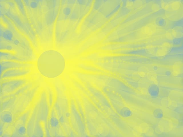 sunny abstract