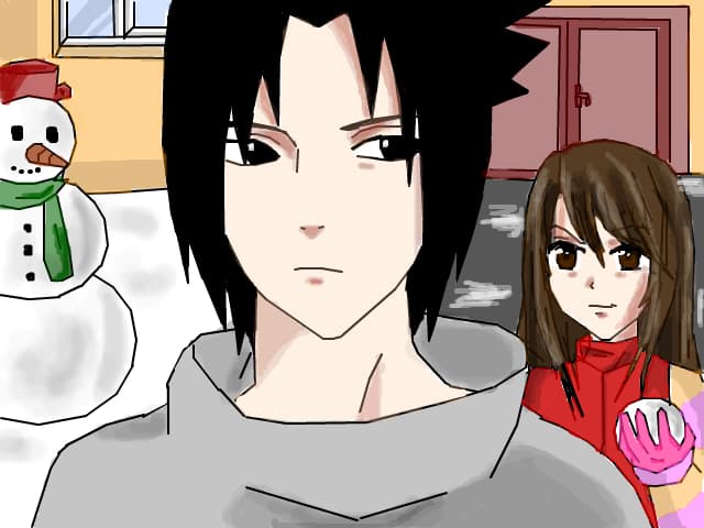 Eu shi Sasuke la shcoala..