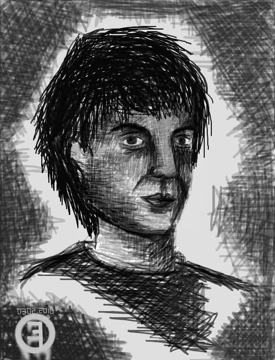 portret necunoscut III