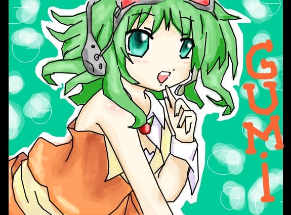 Gumi - Vocaloid ... ^ - ^ sau eo... :)))) pt. Teku :X XD