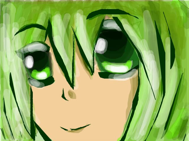 girl green