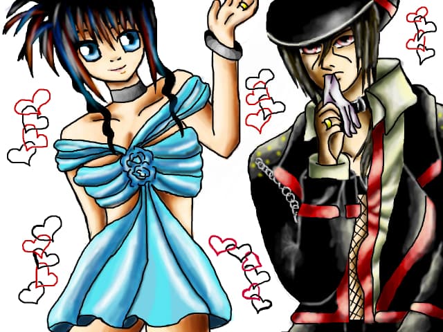 Eu&amp;amp;Itachi pt nunta lui ::Naru::Hina:: ,si dati mai mare se vede mai bn