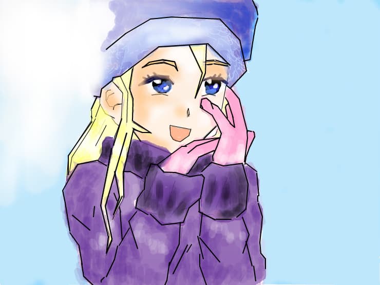 Winter girl