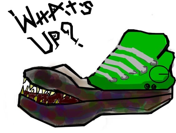Croco shoe
