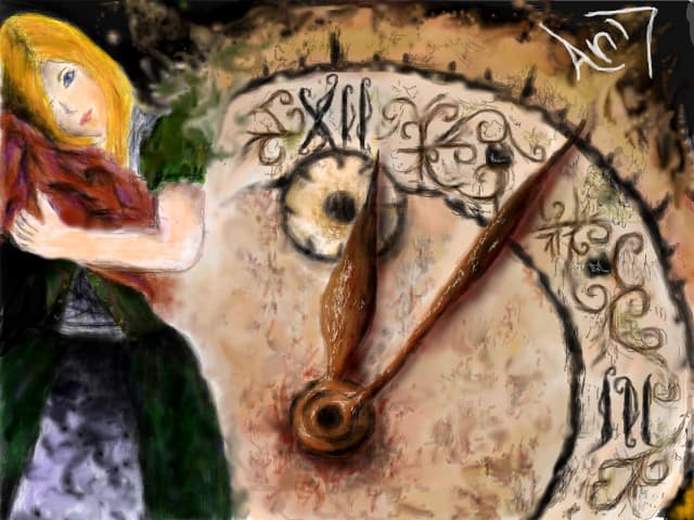 When time stopped...