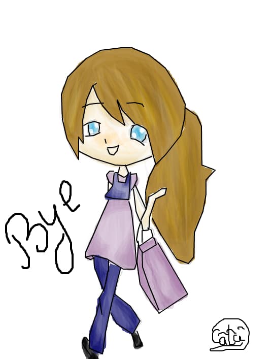 Anime chibi girl