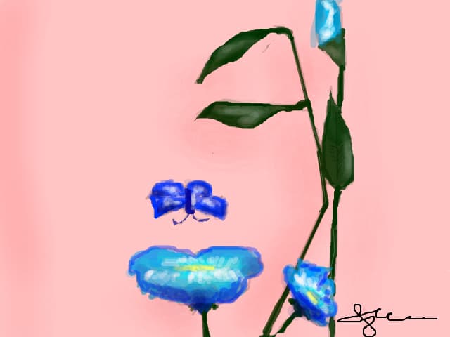 fratiorul lui  " Face < floare ...ILUZIE " , de TAlexandra
