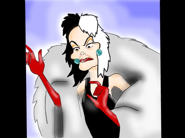este Cruella...Cruella de Vill