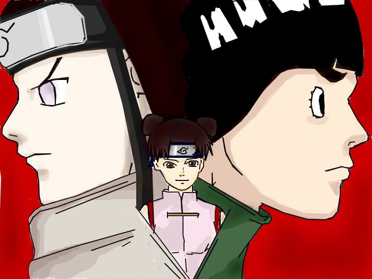 neji , Lee , Tenten...