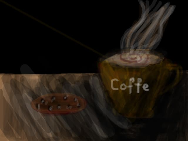 morning...coffe..cookie