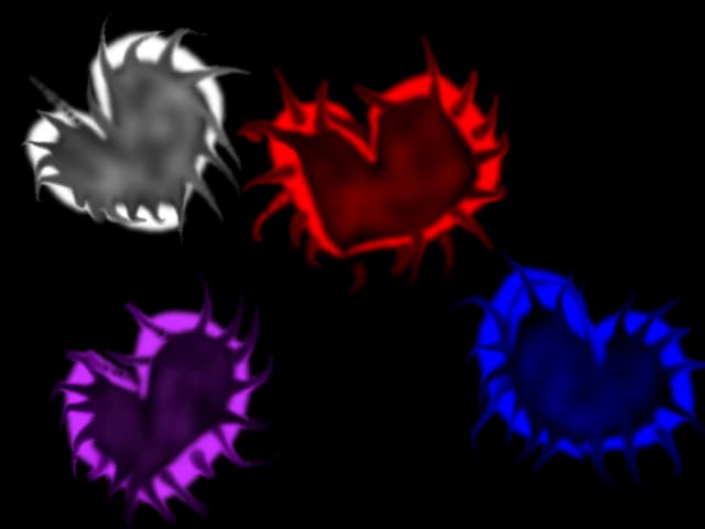 4 inimioare