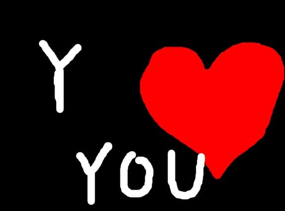 I love you
