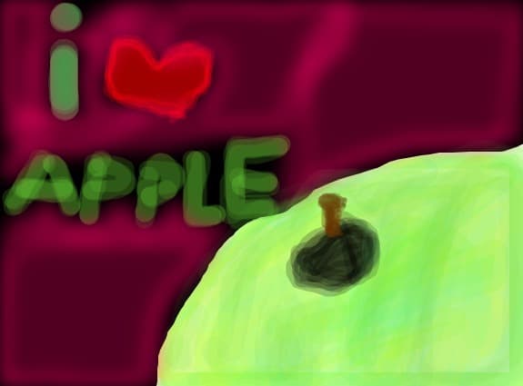 i love apple