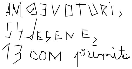 am 93 voturi ,53 desene ,13 commuri primite