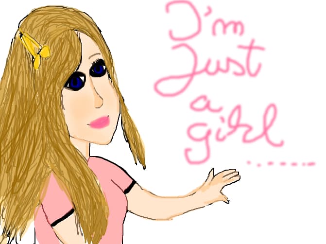 just a girl..