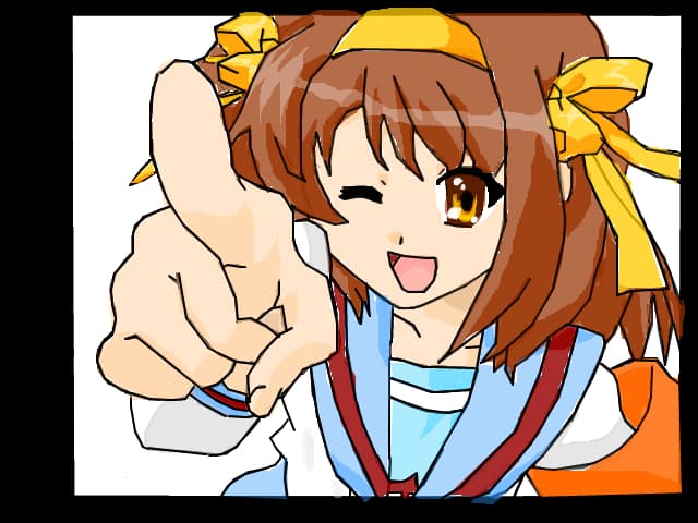 anime  	Haruhi Suzumiya