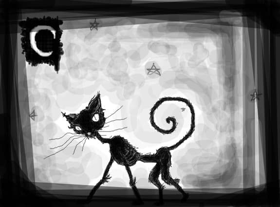 skinny cat