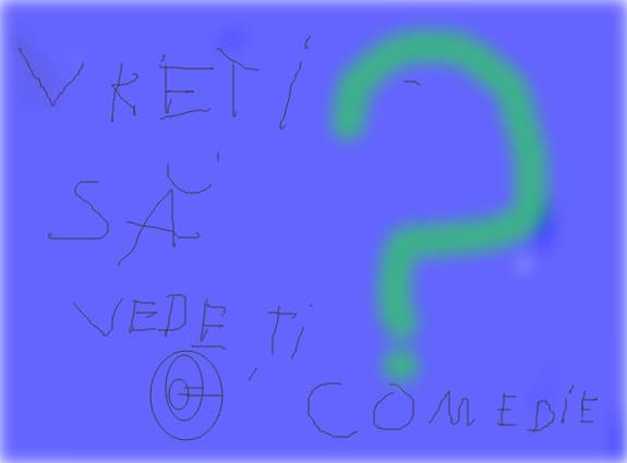 o COMEDIE VRETI S-O VEDETI?MURITI DE RAS :))
